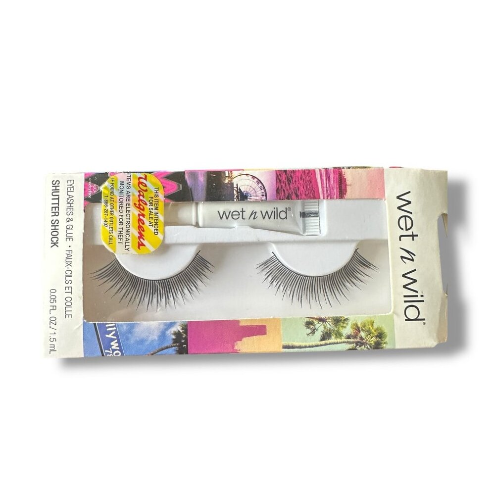 Bundle False Lashes and Glue 2 Pairs Ardell Wet n Wild Kiss - Picture 2 of 5